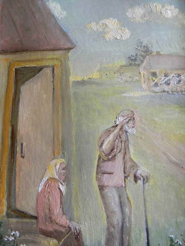 Сочинение по картине: Долгова - "Брошенные старики"