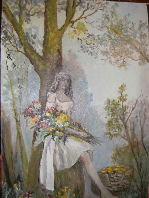 Сочинение по картине: Долгова - "Отдых"