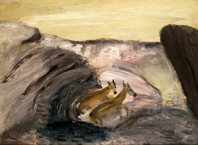 Сочинение по картине: Древин - "Газели" Сочинение по картине: Древин - "Газели"