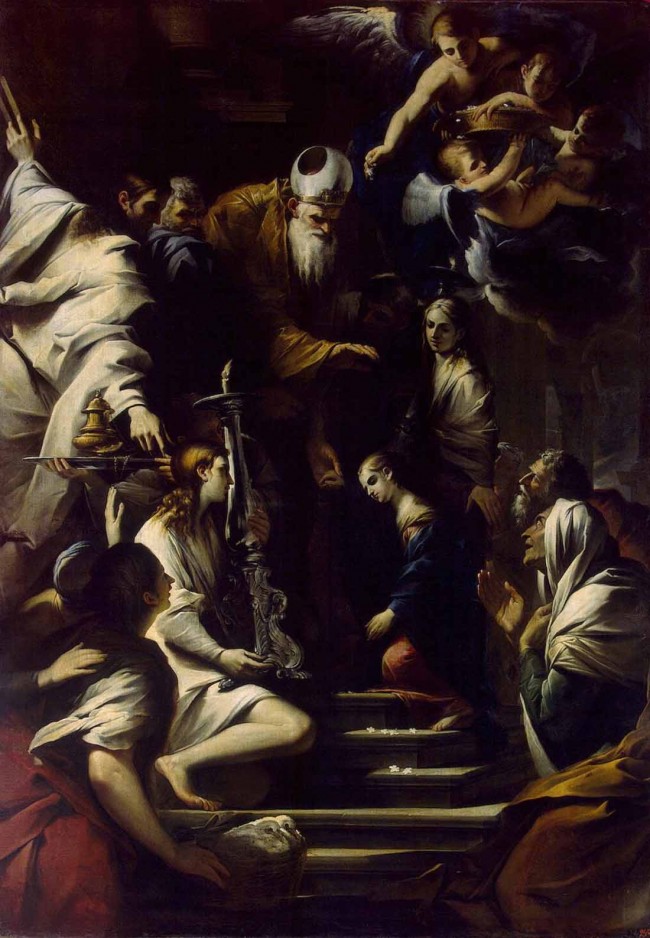 Сочинение по картине: Дрождин - "Введение Марии во храм"