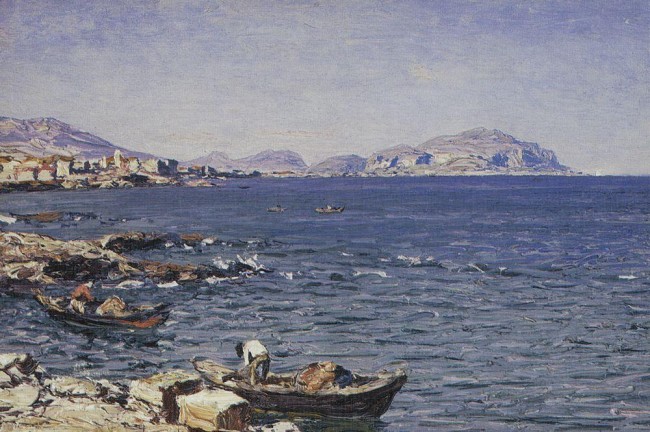 Сочинение по картине: Дубовской - "Вид на Палермо"