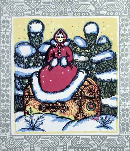 Сочинение по картине: Ершов - "Морозко"