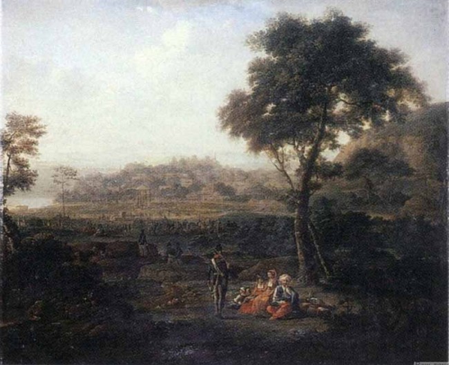 Сочинение по картине: Есаков - "Русский лагерь под Силистрией в 1810 году во время войны с Турцией"