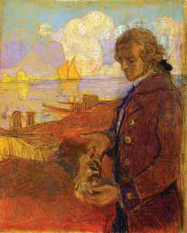 Сочинение по картине: Езучевский - "Гёте на Лидо. Рождение теории позвоночной теории черепа"