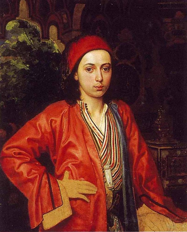 Сочинение по картине: Гагарин - "Портрет молодого турка"