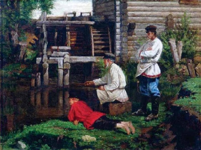 Сочинение по картине: Галкин - "Рыболовы"