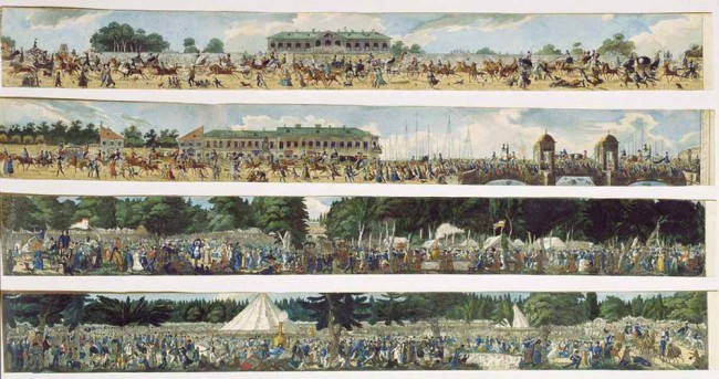 Сочинение по картине: Гампельн - "Гулянье в Екатерингофе"