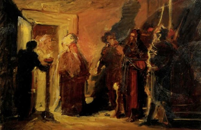 Сочинение по картине: Ге - "Христос перед Анной"