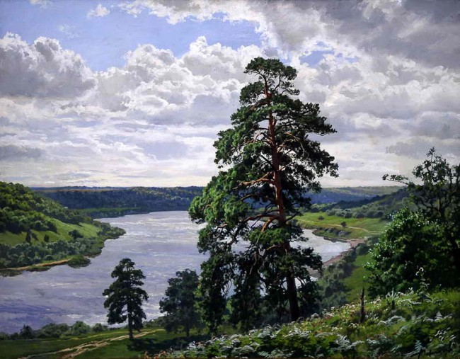 Сочинение по картине: Герасимов - "На Оке"