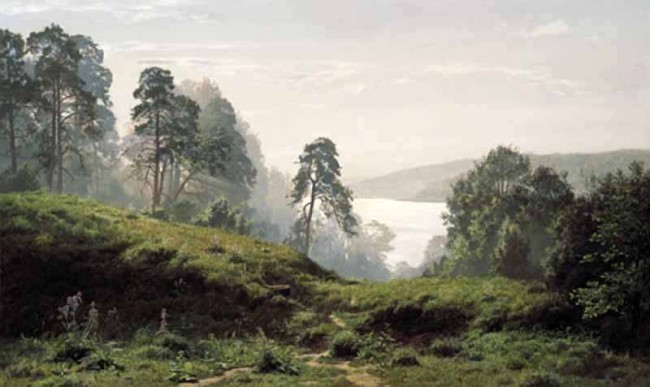 Сочинение по картине: Герасимов - "Река Ока. Утро"