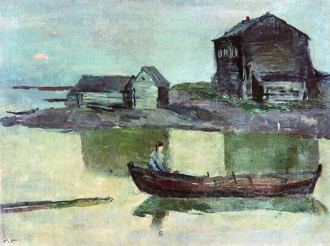 Сочинение по картине: Герасимов - "Белое море. Вечер"