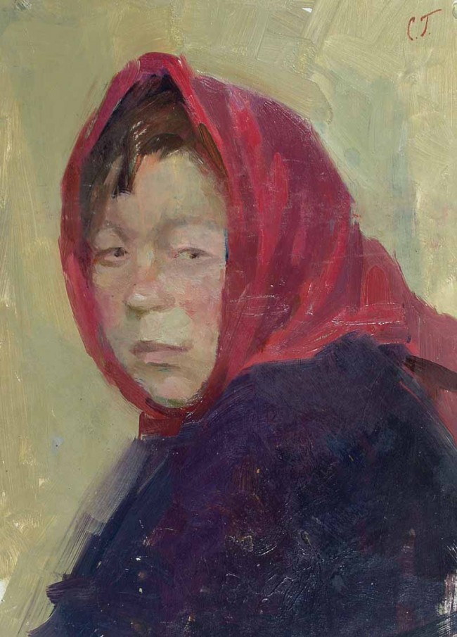 Сочинение по картине: Герасимов - "Крестьянка"