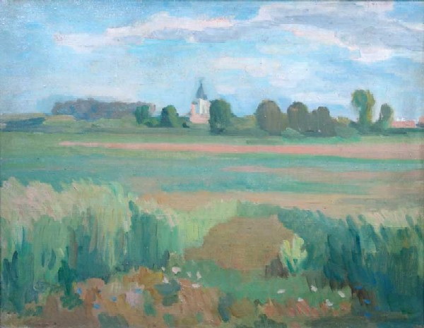 Сочинение по картине: Герасимов - "Летний пейзаж"