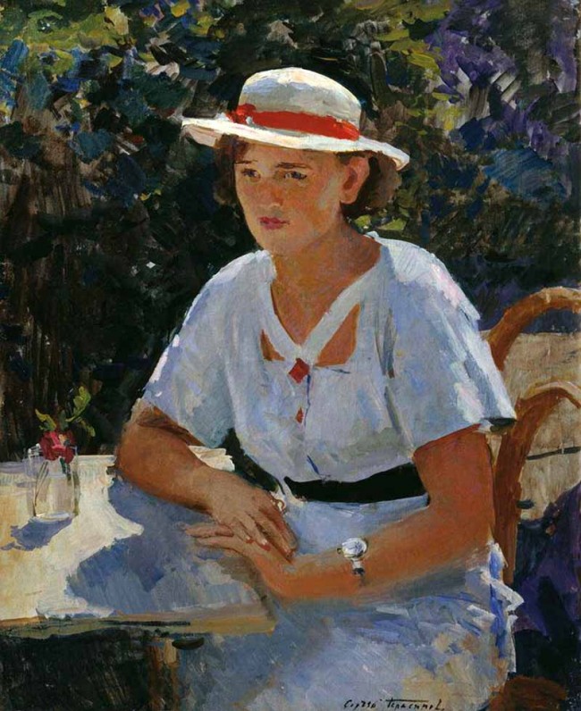 Сочинение по картине: Герасимов - "Шура. Портрет племянницы"