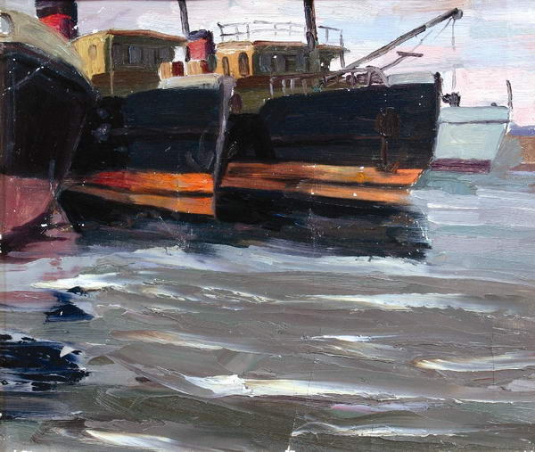 Сочинение по картине: Герасимов - "В порту. У причала"