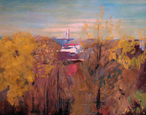 Сочинение по картине: Герасимов - "Весенний пейзаж" Сочинение по картине: Герасимов - "Весенний пейзаж"