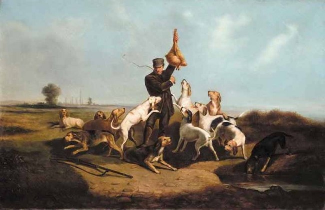 Сочинение по картине: Гермашев - "Удачная охота"