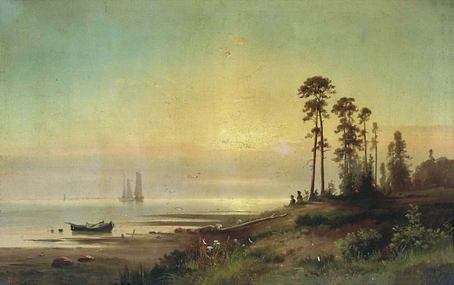 Сочинение по картине: Гине - "Берег моря" Сочинение по картине: Гине - "Берег моря"