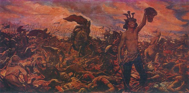 Сочинение по картине: Глазунов - "Битва. Временный перевес татар"