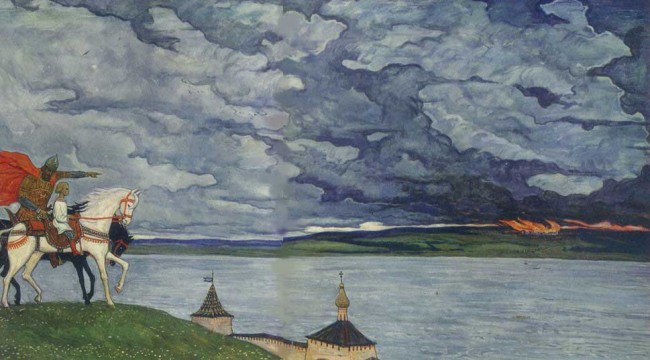 Сочинение по картине: Глазунов - "Два князя"