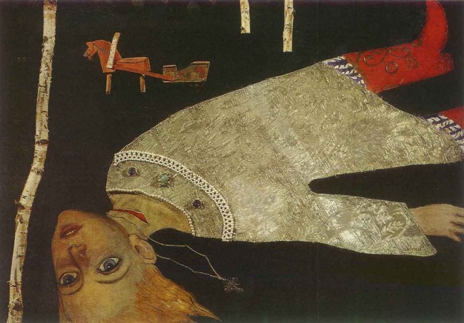 Сочинение по картине: Глазунов - "Легенда о царевиче Дмитрии"