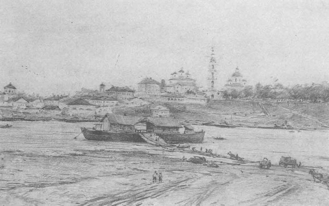 Сочинение по картине: Глазунов - "На Волге Кинешма"