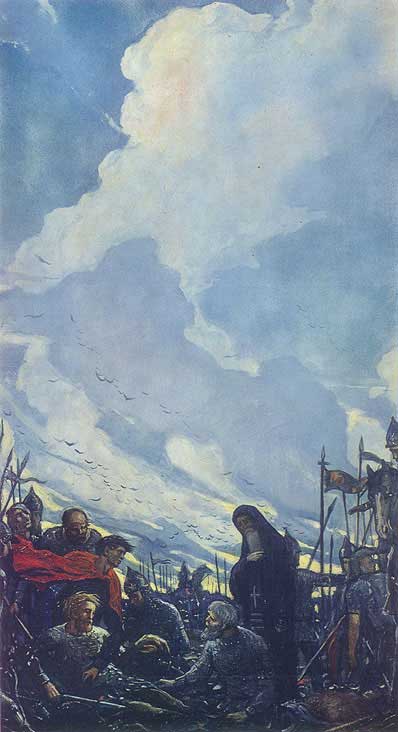 Сочинение по картине: Глазунов - "Нашли князя" Сочинение по картине: Глазунов - "Нашли князя"