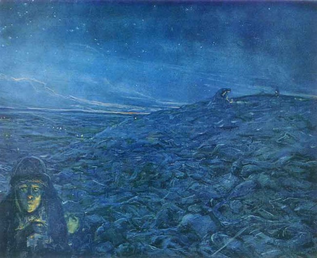 Сочинение по картине: Глазунов - "Ночь после битвы" Сочинение по картине: Глазунов - "Ночь после битвы"