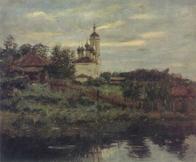 Сочинение по картине: Глазунов - "Плес. Вечер"