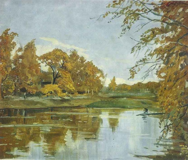 Сочинение по картине: Глазунов - "Тутаев пруд"