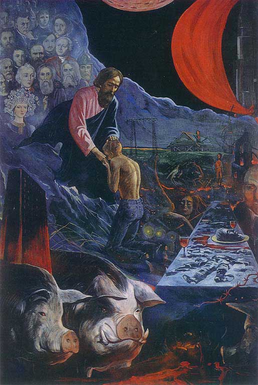 Сочинение по картине: Глазунов - "Возвращение блудного сына"