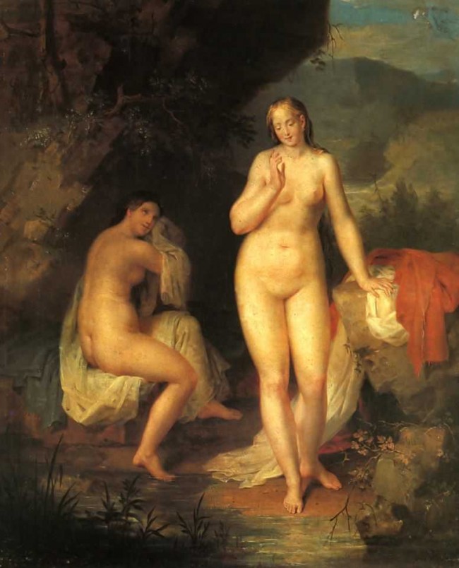 Сочинение по картине: Голике - "Две купальщицы"