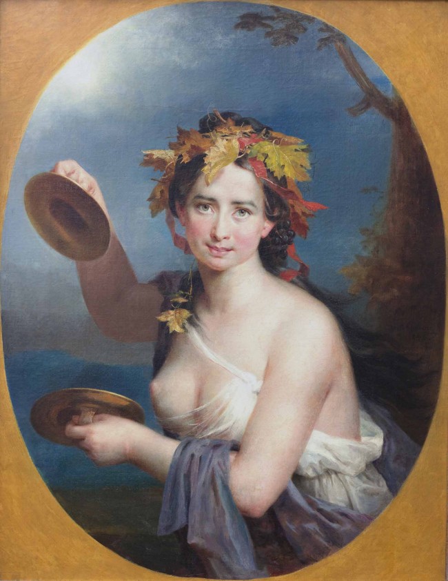 Сочинение по картине: Голике - "Вакханка"