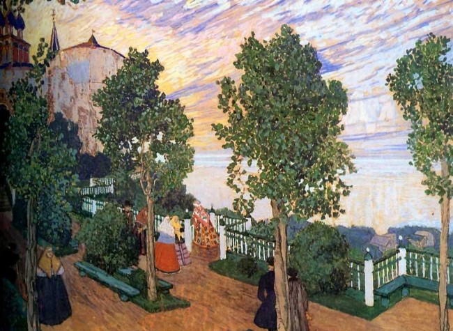 Сочинение по картине: Головин - "Берег Волги"