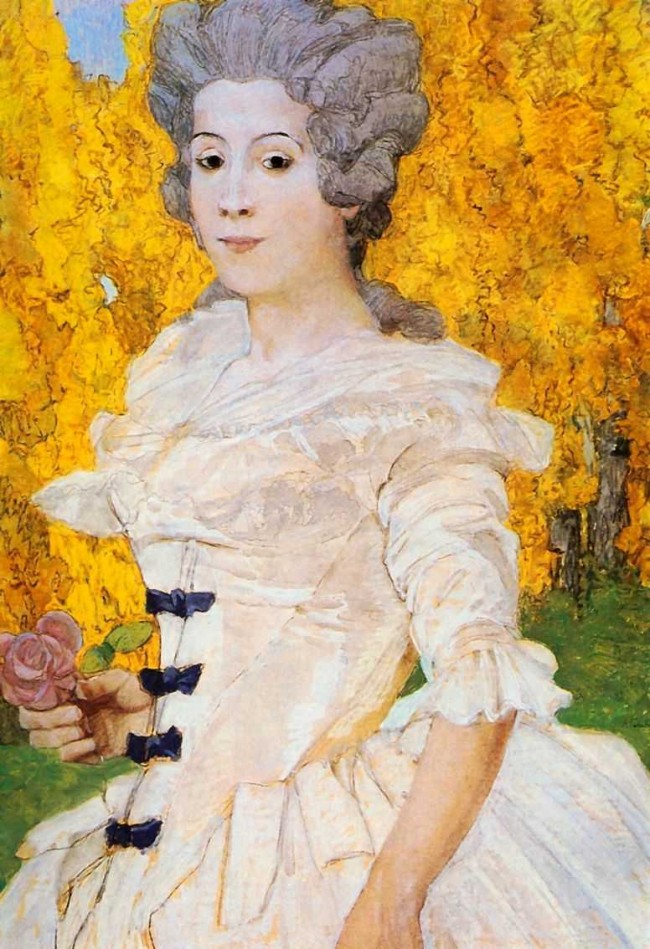 Сочинение по картине: Головин - "Маркиза"