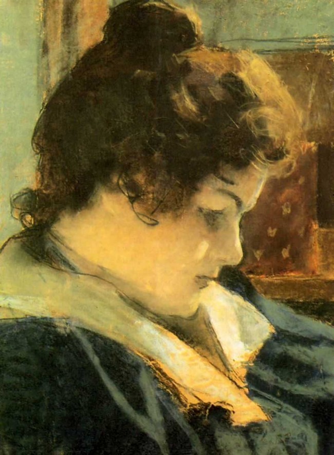 Сочинение по картине: Головин - "Портрет М.К.Головиной, жены художника"