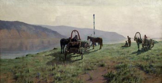 Сочинение по картине: Головкин - "Переправа в Жигулях"