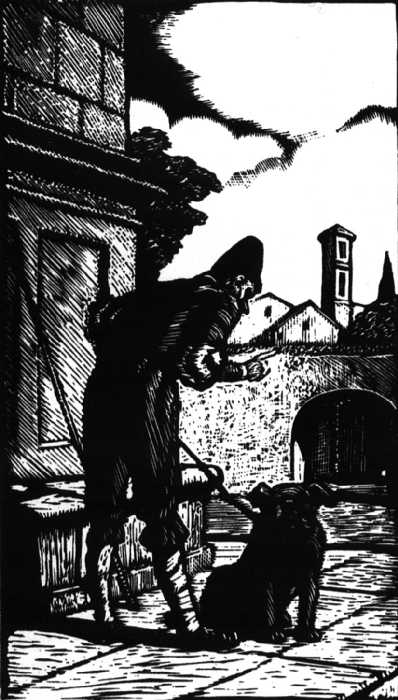 Сочинение по картине: Гончаров - "Заставка к новелле П. Мериме `Переулок госпожи Лукреции`"