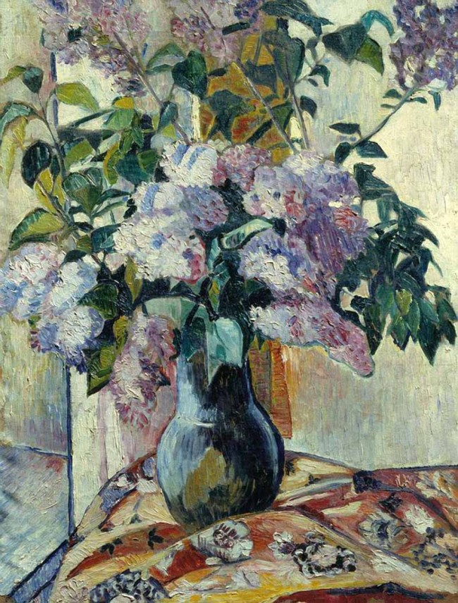 Сочинение по картине: Гончарова - "Сирень"