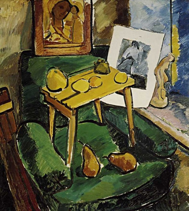 Сочинение по картине: Гончарова - "В мастерской худоника"