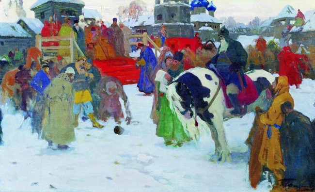 Сочинение по картине: Горюшки - "Божий суд"