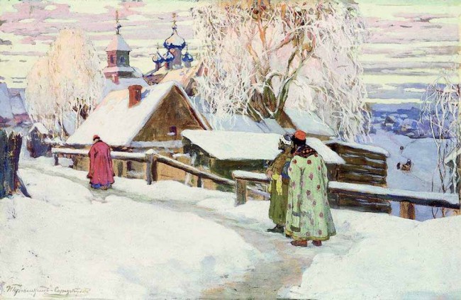 Сочинение по картине: Горюшки - "Былое"