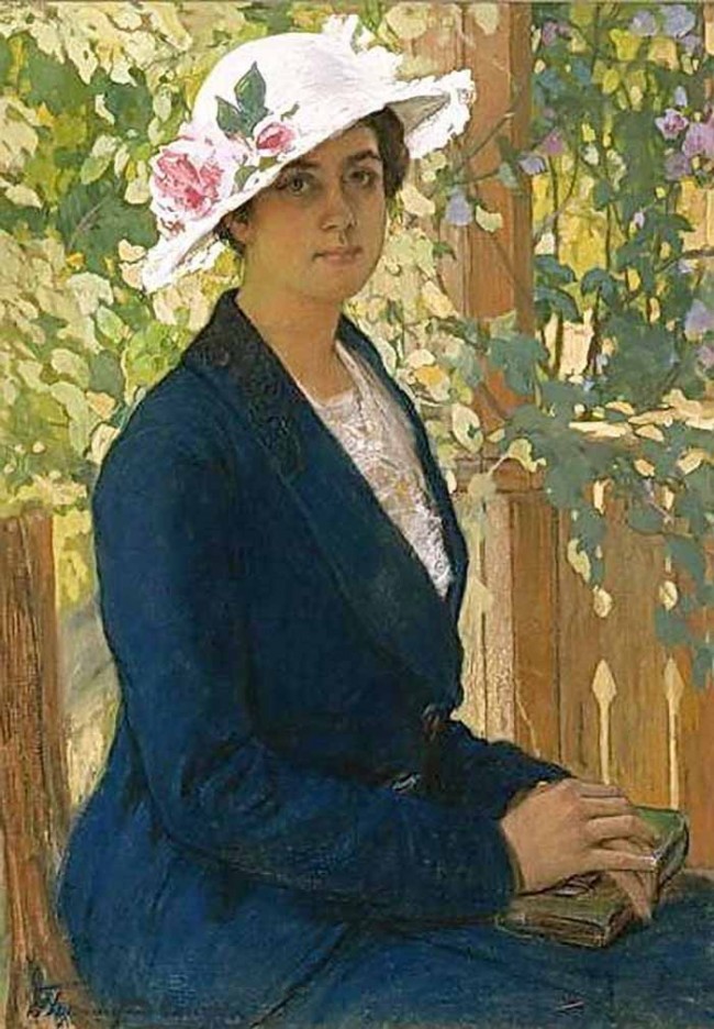 Сочинение по картине: Горюшки - "Портрет Н.В. Мансыревой"