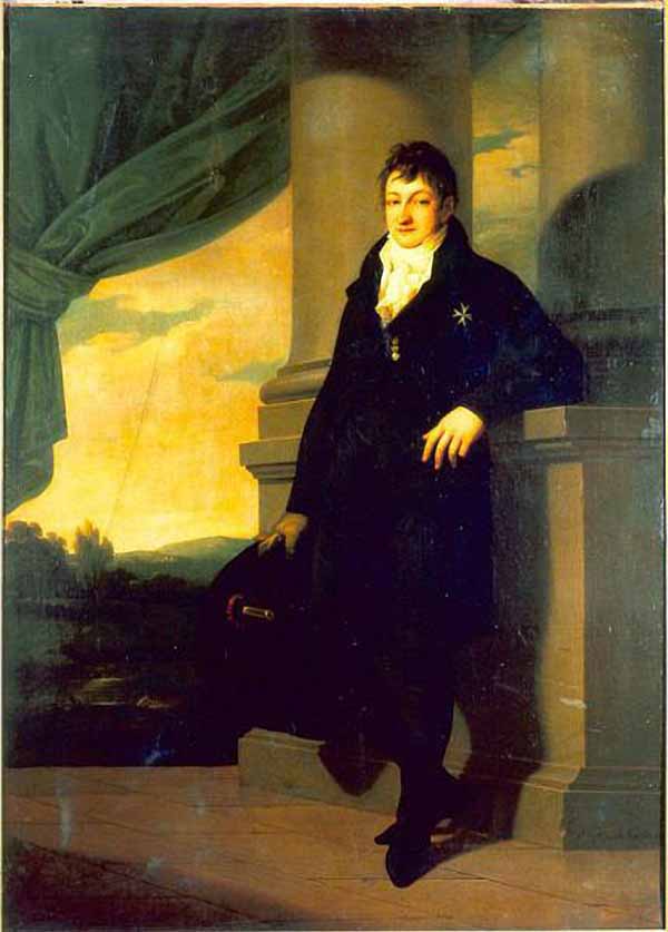 Сочинение по картине: Грасси - "Портрет князя Василия Сергеевича Трубецкого"