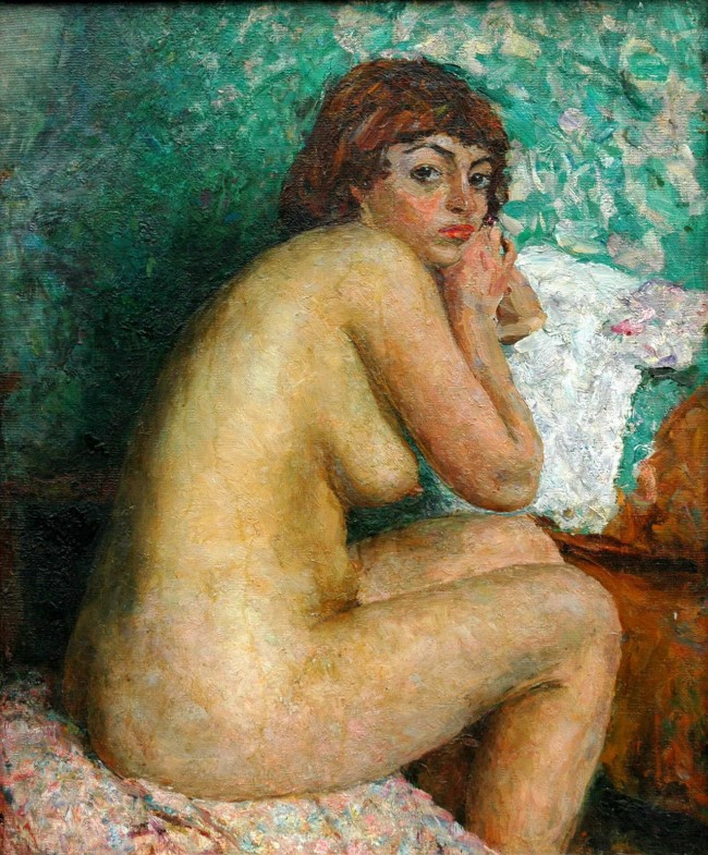 Сочинение по картине: Гремитских - "Обнажённая"