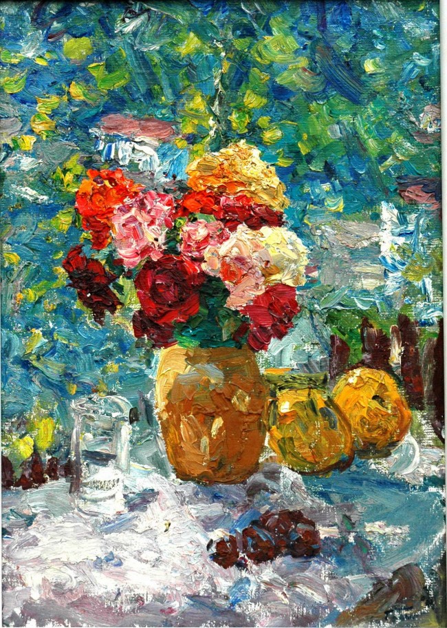 Сочинение по картине: Гремитских - "Розы"