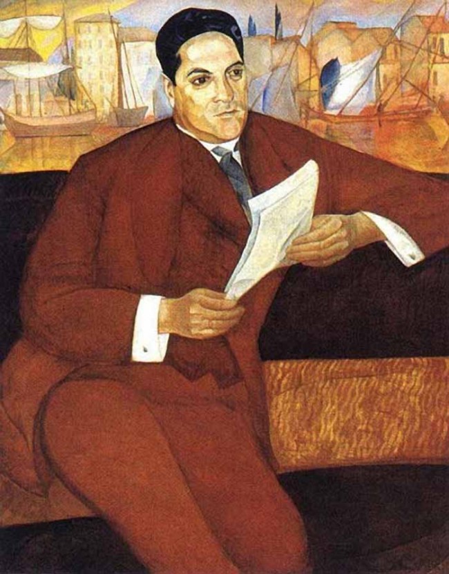 Сочинение по картине: Григорьев - "Портрет Молло Соломон Ильич"