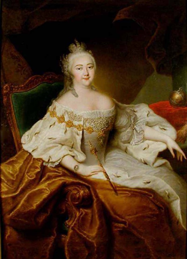 Сочинение по картине: Гроот - "Портрет императрицы Елизаветы Петровны"