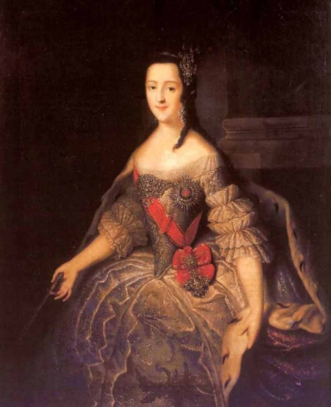 Сочинение по картине: Гроот - "Портрет великой княгини Екатерины Алексеевны с веером в руках"