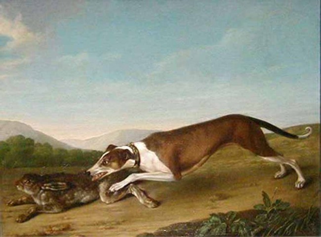 Сочинение по картине: Гроот - "Собака и заяц"